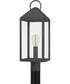 Thorpe Large 1-light Outdoor Post Light  Coastal Armour Aluminum Mottled Black