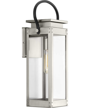 Union Square 1-Light Medium Wall-Lantern Stainless Steel