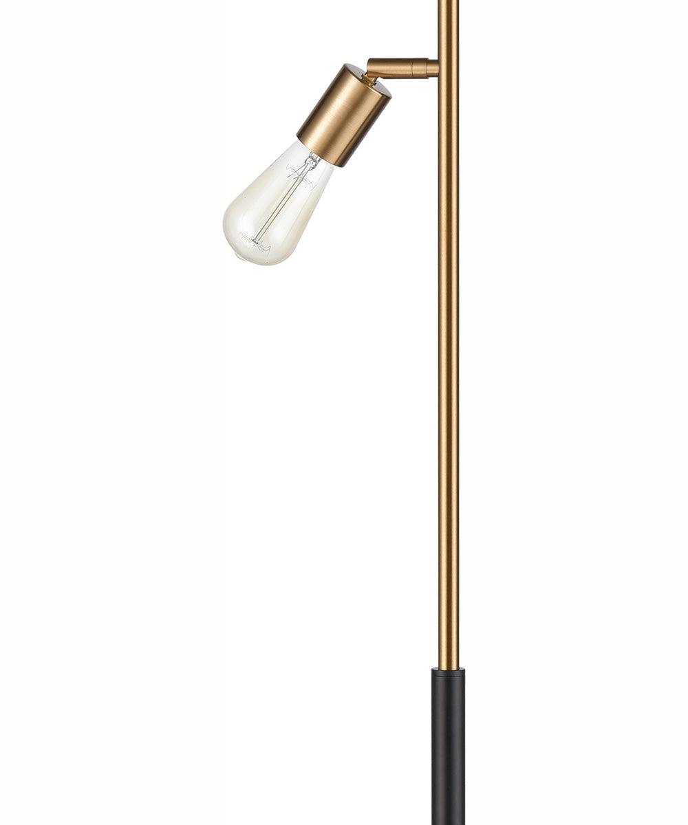 Kelston 62'' High 2-Light Floor Lamp - Matte Black