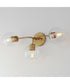Knox 3-Light Bath Vanity Light Natural Aged Brass