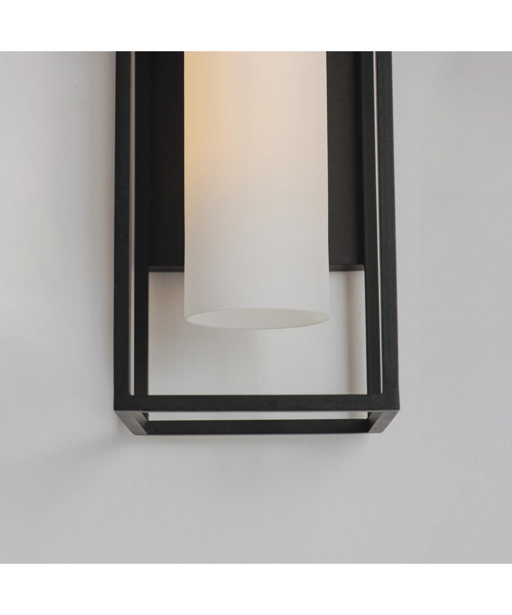 Aldous 1-Light Large Outdoor Sconce Black