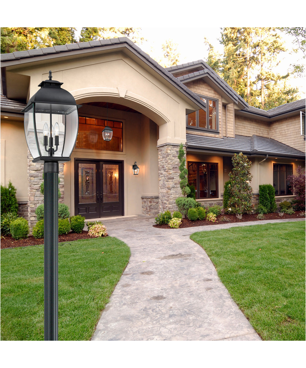 Bain Small 1-light Outdoor Wall Light Mystic Black