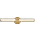 Georgette LED-Light Medium LED Vanity in Lacquered Brass