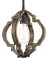 Spicewood 1-Light Farmhouse Mini-Pendant Light Gilded Iron