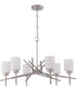 Cadence 6-Light Chandelier Satin Nickel