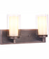 Texture 2-Light Vanity Natural Iron / Vintage Iron