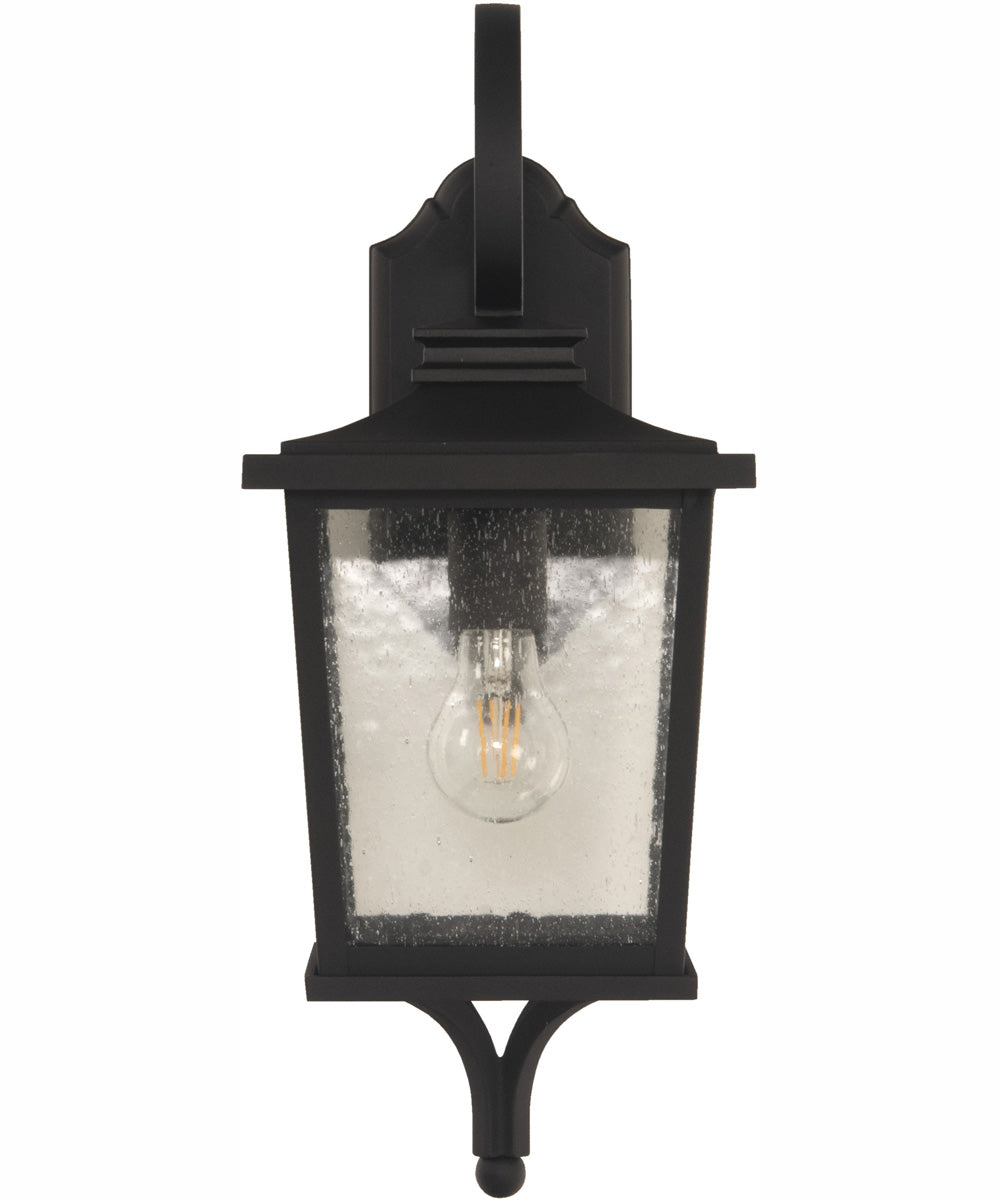 Tillman 1-Light Outdoor Wall Lantern Matte Black