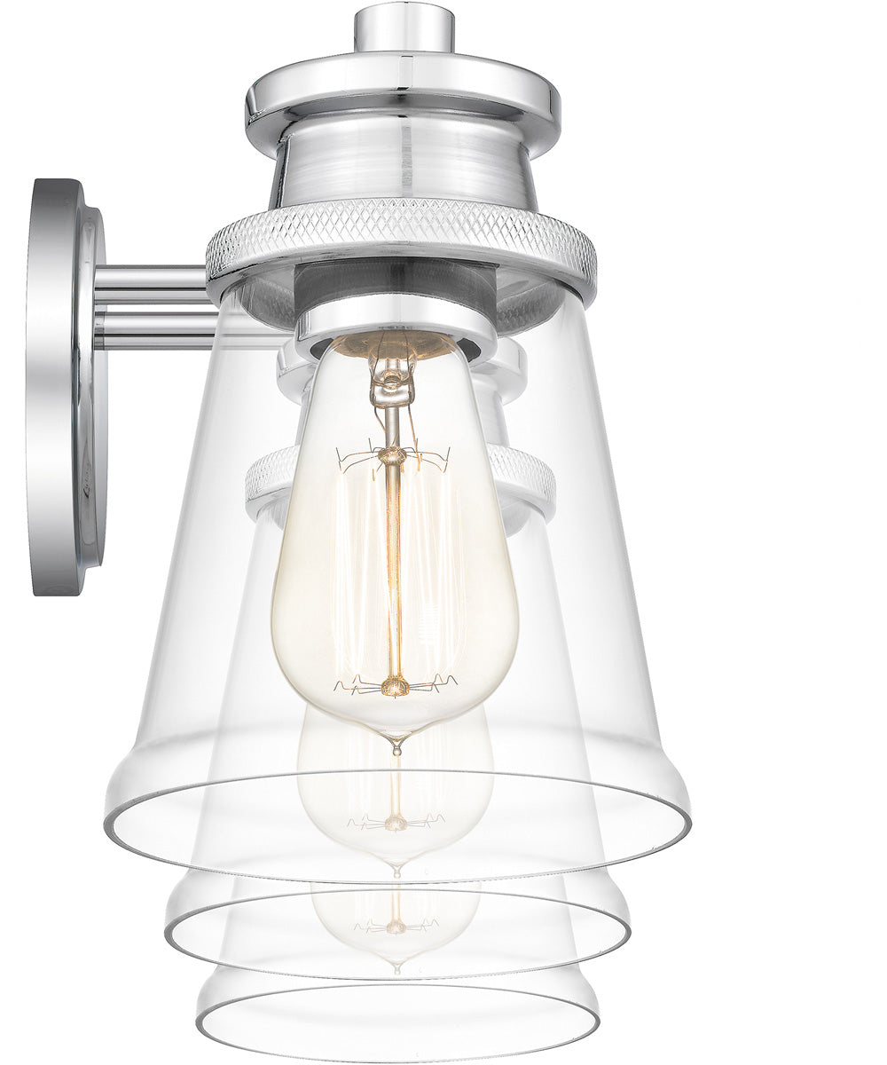 Haverfield Large 3-light Bath Light Polished Chrome