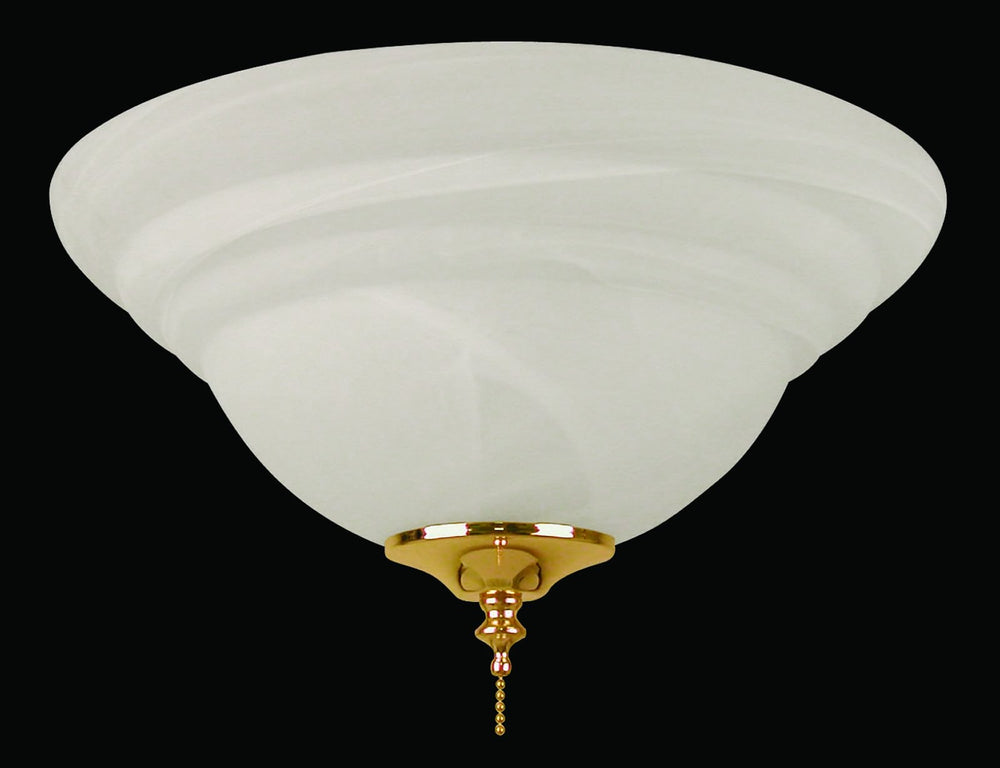 13"W 2-Light Ceiling Fan Light Kit