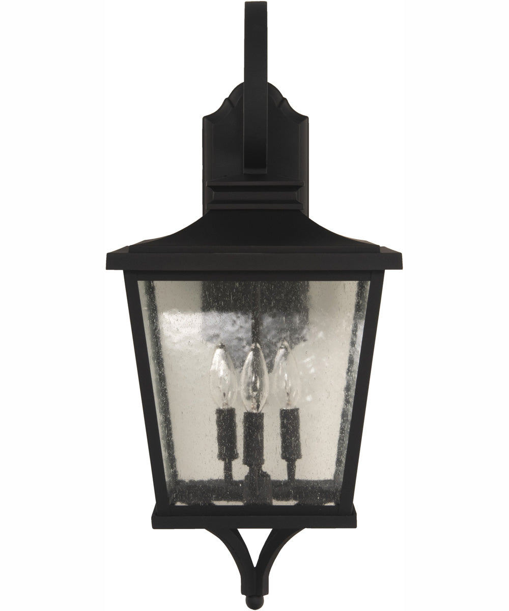 Tillman 3-Light Outdoor Wall Lantern Matte Black