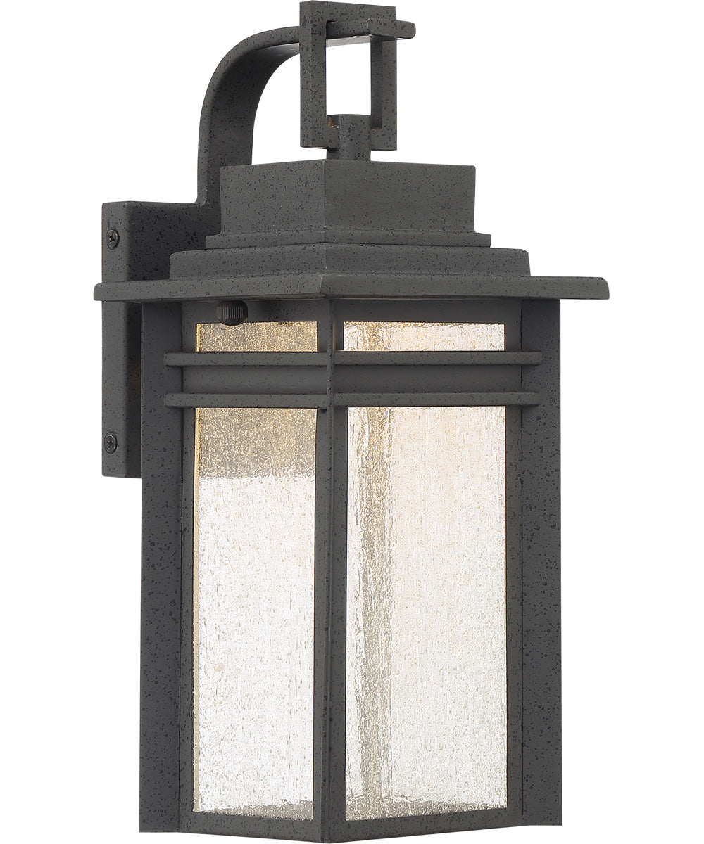 Beacon Small Outdoor Wall Light Stone Black