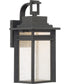Beacon Small Outdoor Wall Light Stone Black