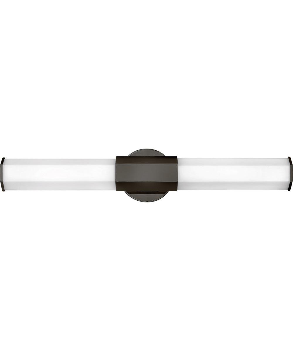 Facet LED-Light Medium LED Vanity in Black Oxide