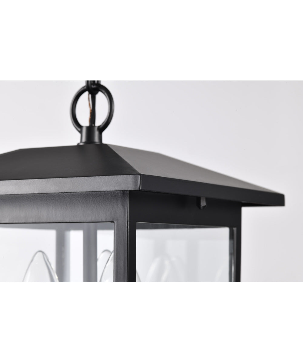 Jamesport 3-Light Outdoor Matte Black