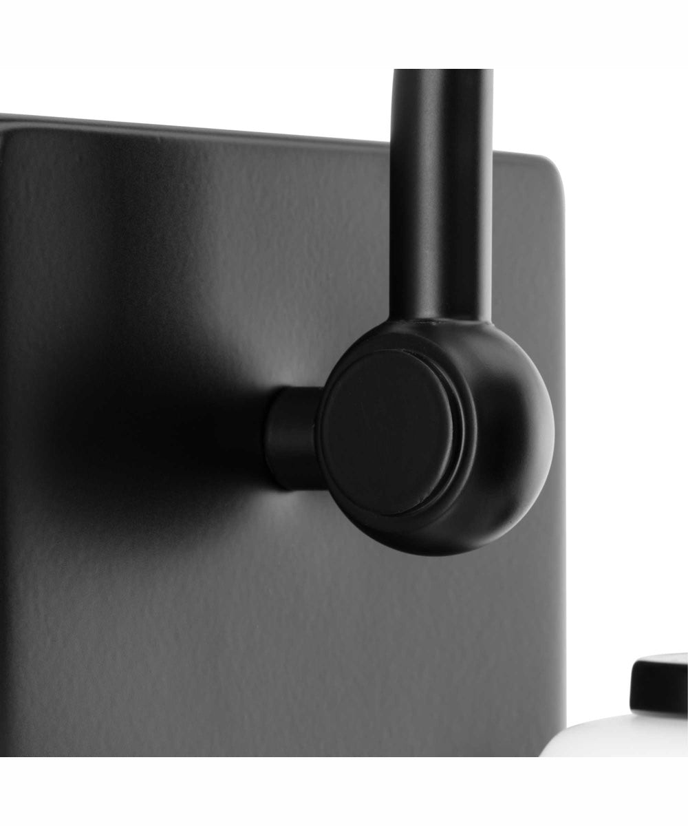 Preston 1-Light Coastal Bath Vanity Light Matte Black