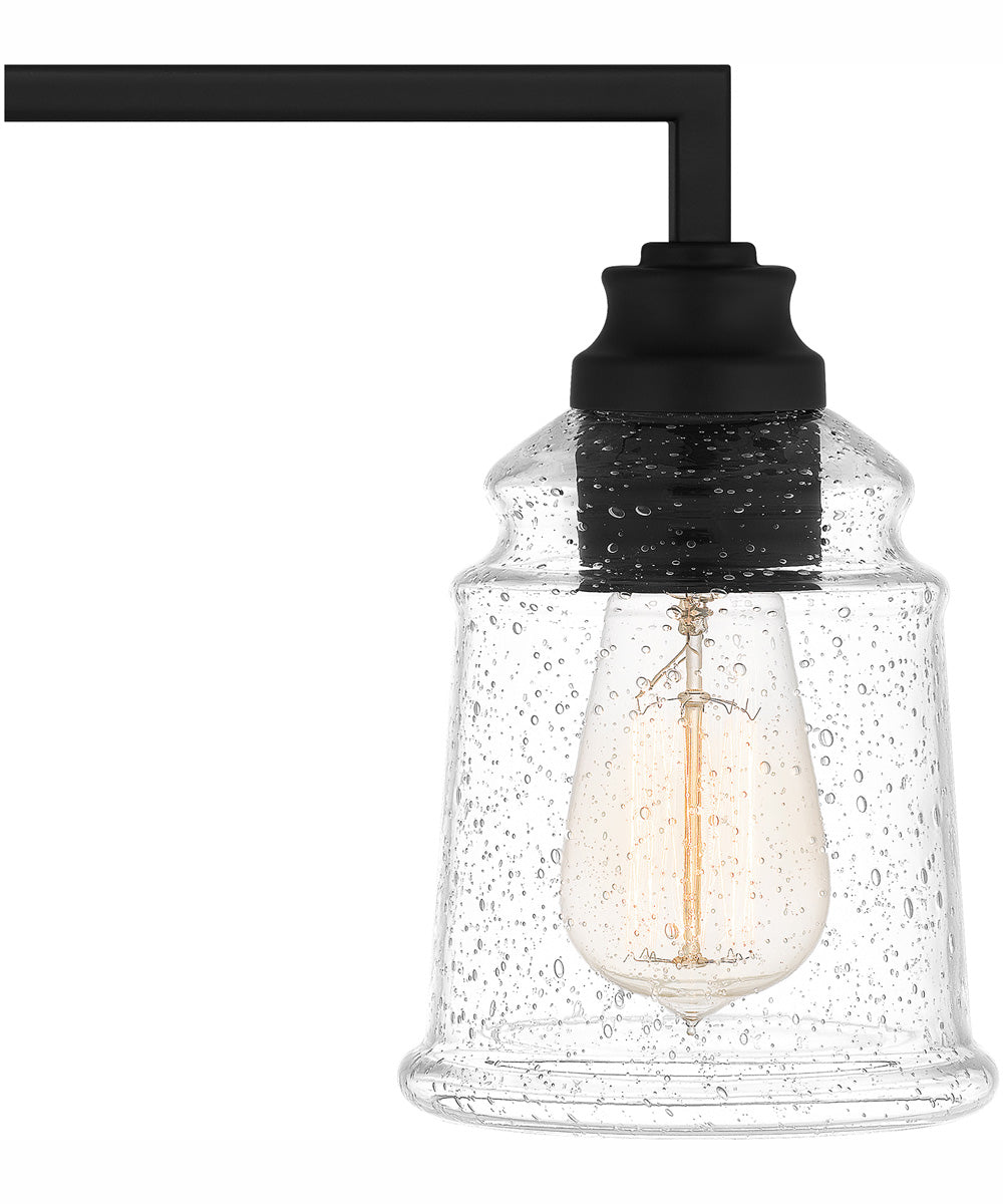 McIntire Extra Large 4-light Bath Light Matte Black