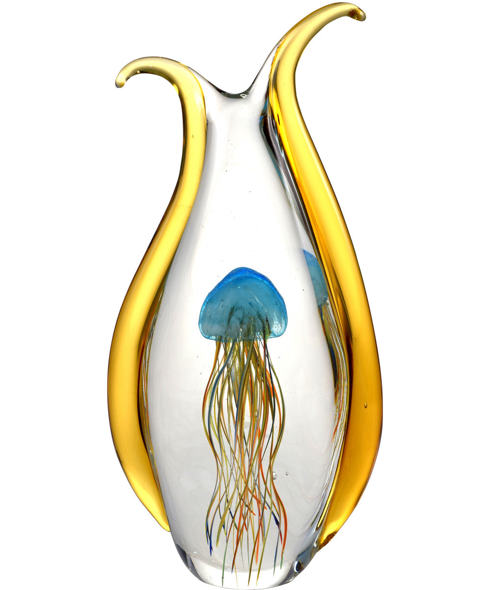 Jellyfish Handcrafted Art Glass Figurine
