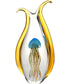 Jellyfish Handcrafted Art Glass Figurine