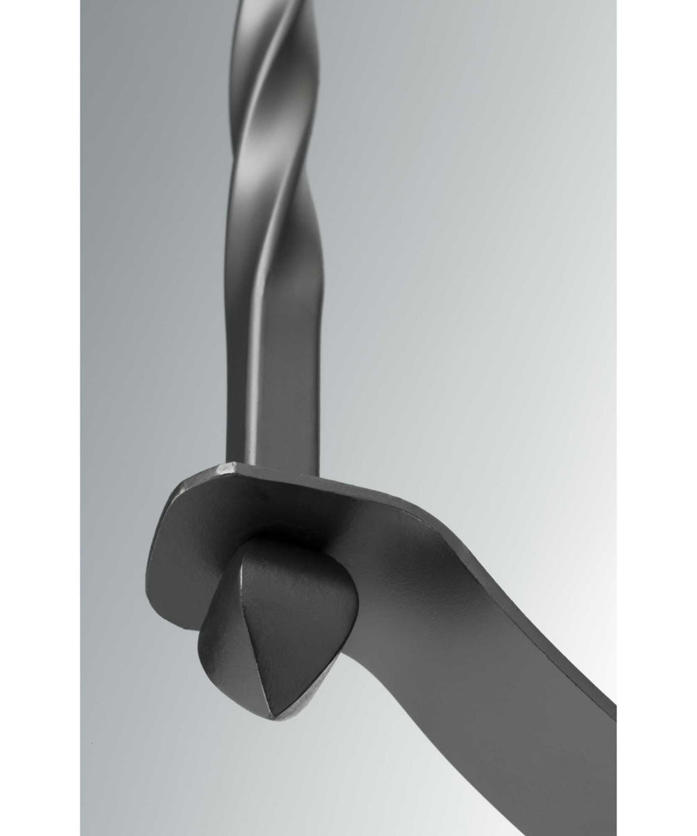 Greyson 6-Light, Two-Tier Foyer Chandelier Matte Black