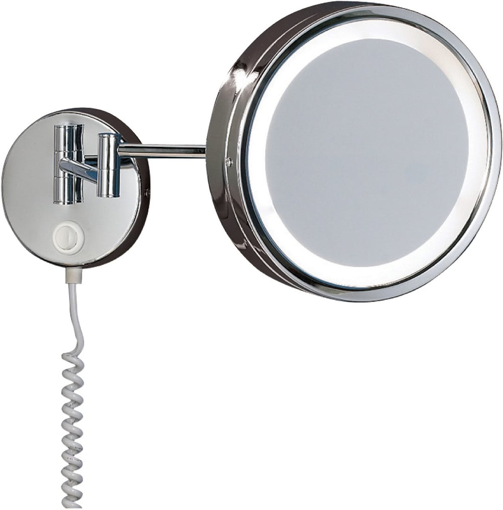 8"H x 18"W H2O LED Bathroom Mirror Chrome