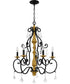 Althea 5-light Chandelier Matte Black