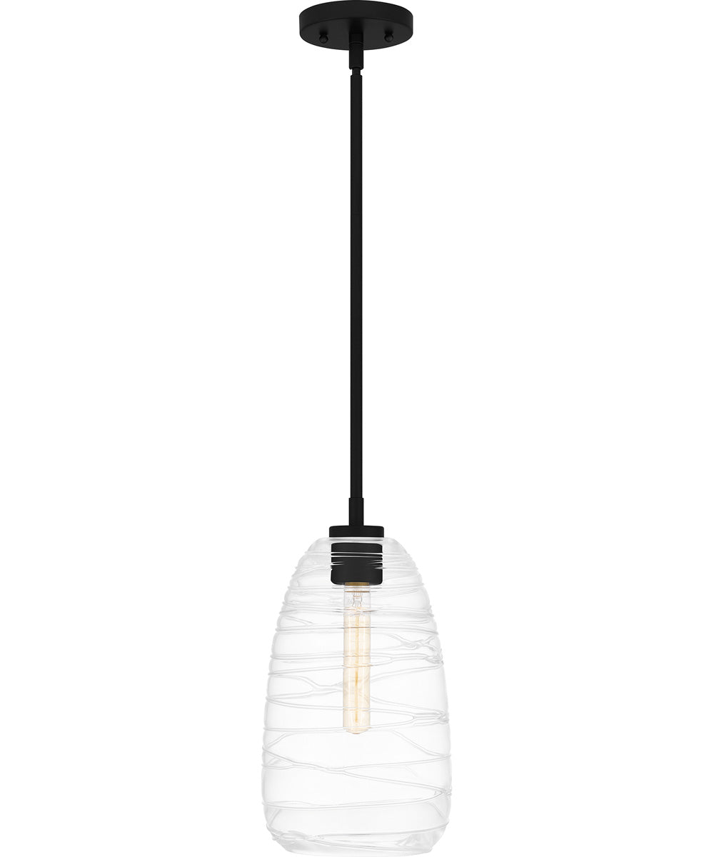 Quoizel Piccolo Pendant Small 1-light Mini Pendant Matte Black
