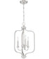 Bolden 3-Light Foyer Light Brushed Polished Nickel