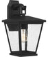 Joffrey Medium 1-light Outdoor Wall Light Matte Black