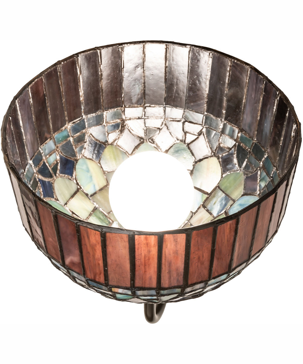 8" Wide Tiffany Candice Wall Sconce