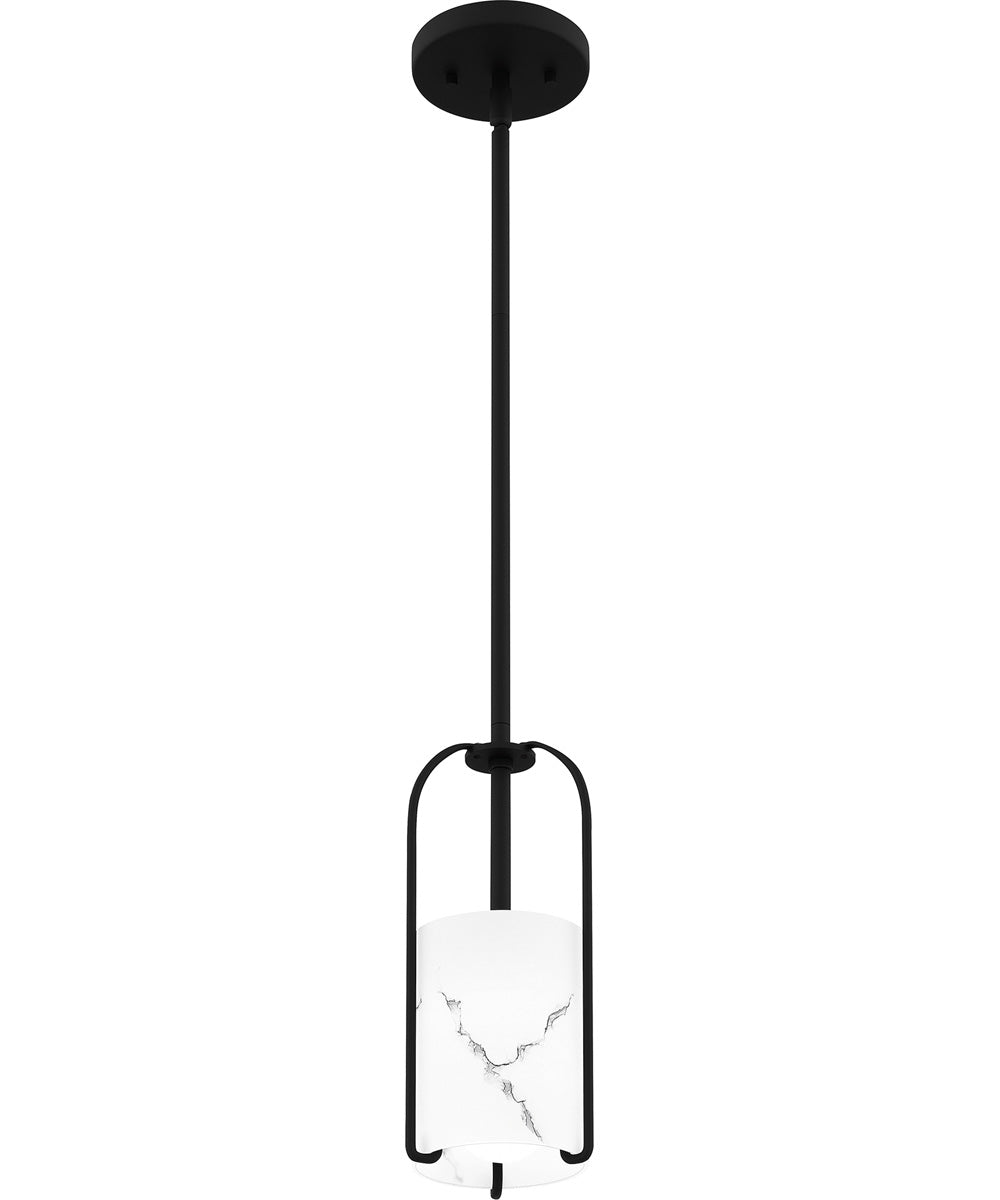 Fairbanks Small 1-light Mini Pendant Matte Black