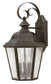 18"H Edgewater 3-Light LED Mini Outdoor Wall Light in Oil Rubbed Bronze