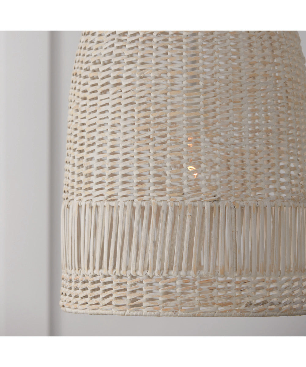 Naomi 1-Light Pendant Chalk White