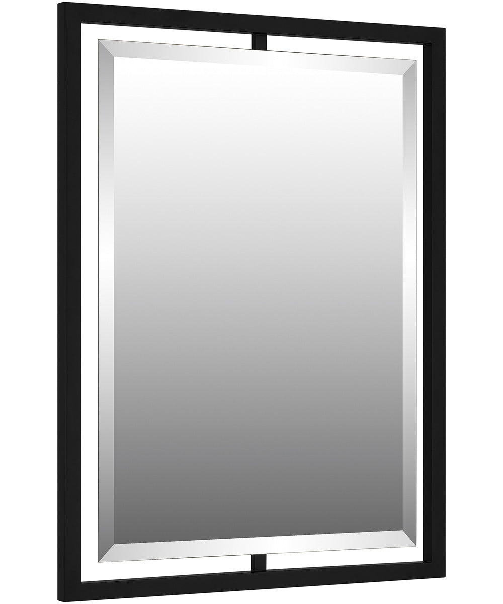 Quoizel Reflections Large Mirror Matte Black