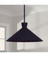 Paloma 1-Light Pendant Textured Black