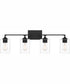 Prescott Extra Large 4-light Bath Light Matte Black