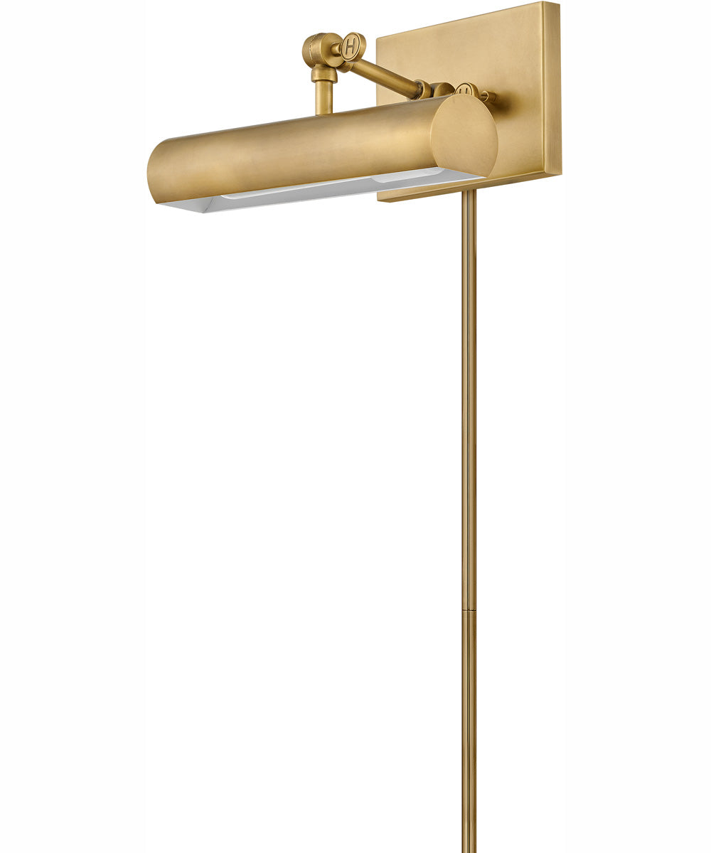 Stokes 1-Light Small Accent Light in Heritage Brass