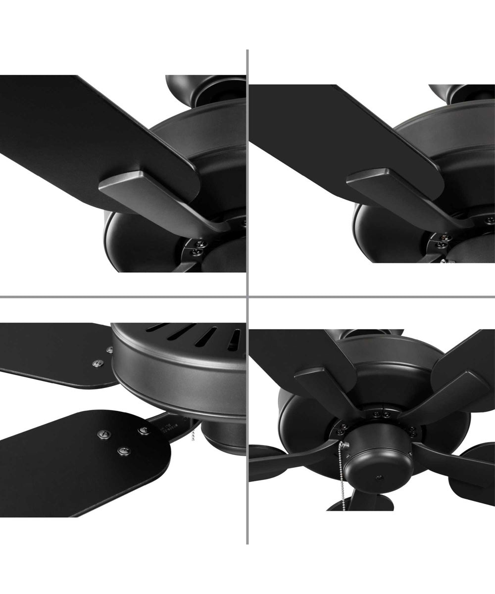 AirPro 52 in. 5-Blade Transitional Ceiling Fan Graphite