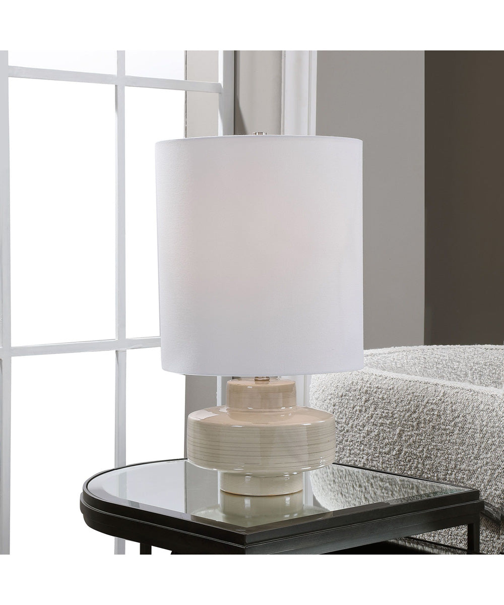 Orwell Light Gray Accent Lamp