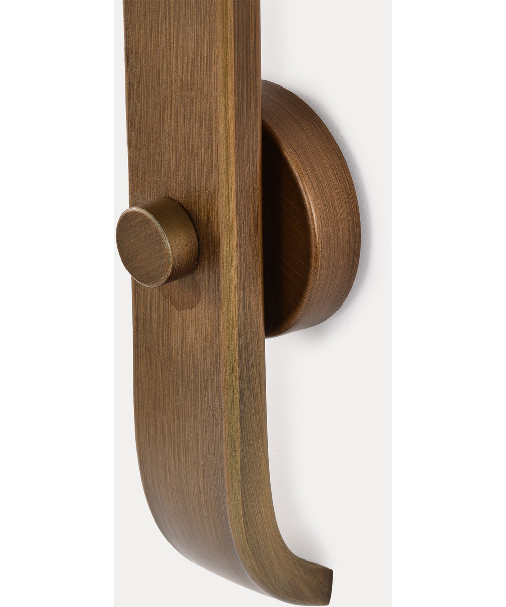 Colby 1-Light Vanity & Wall Natural Brass