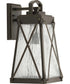 Creighton 1-Light Medium Wall-Lantern Antique Bronze