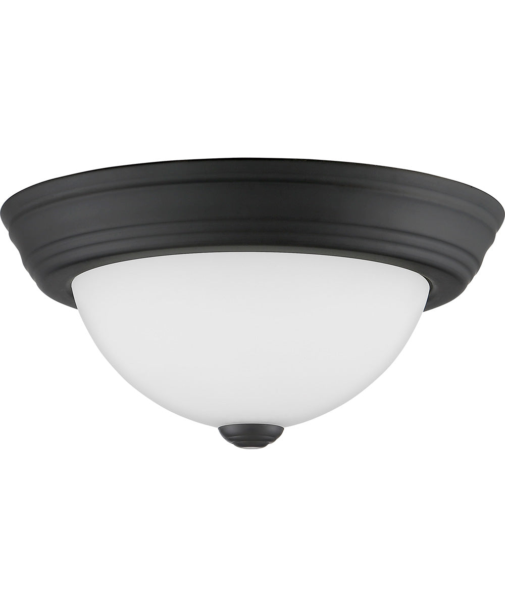 Erwin Small 1-light Flush Mount Matte Black