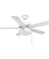 AirPro 2-Light Ceiling Fan Light White