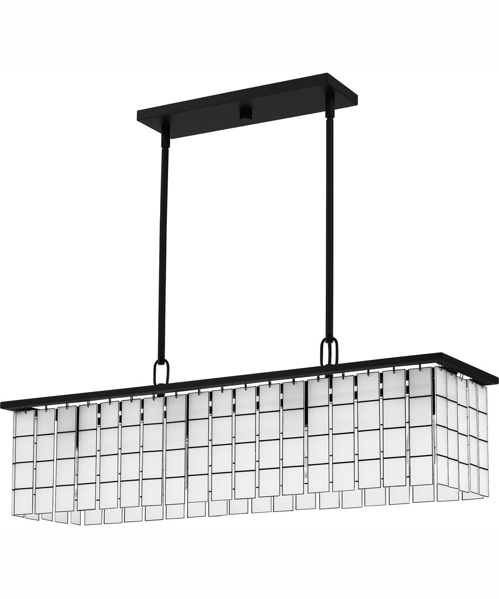 Seigler Small 4-light Island Light Matte Black