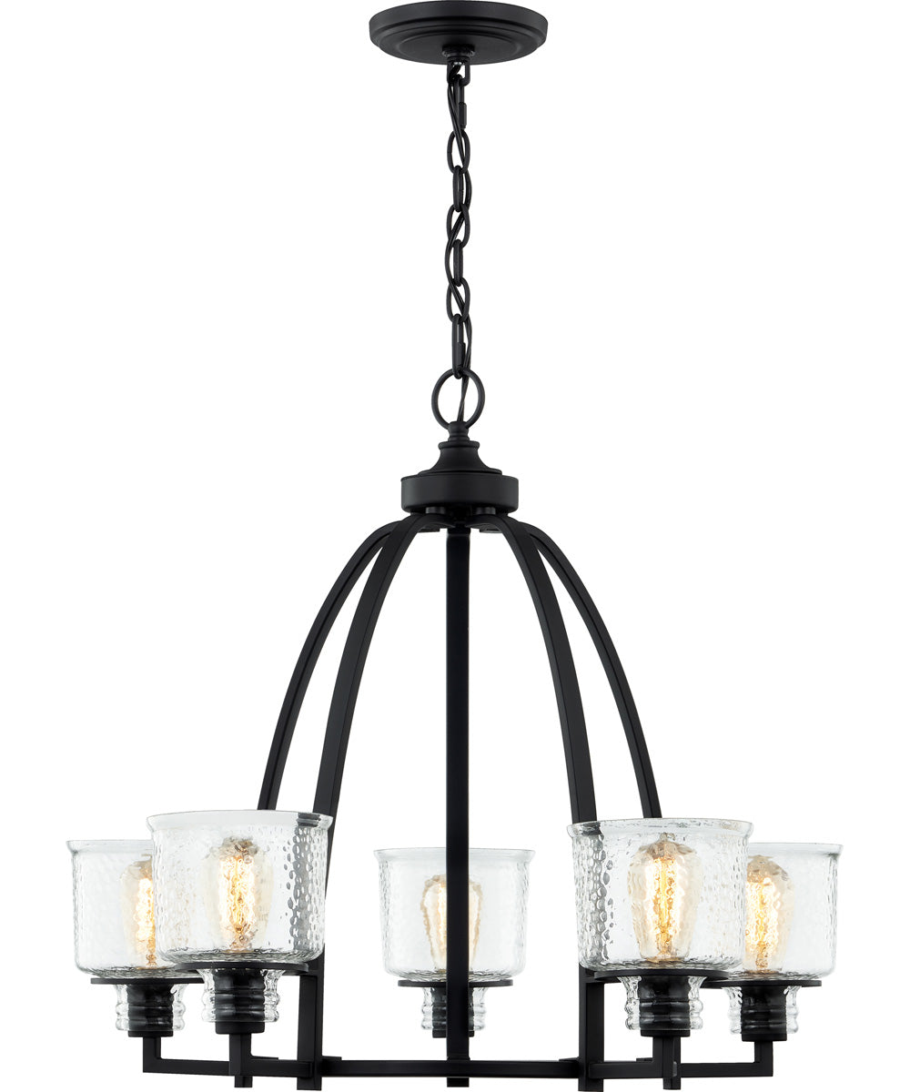 Holden 5-light Chandelier Earth Black