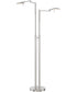Dessau Turbo LED Floor Lamp Satin Nickel