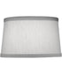 14x16x10 Global White Tapered Drum Hardback Lampshade