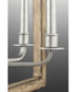 Turnbury 6-Light Coastal Chandelier Light Galvanized Finish