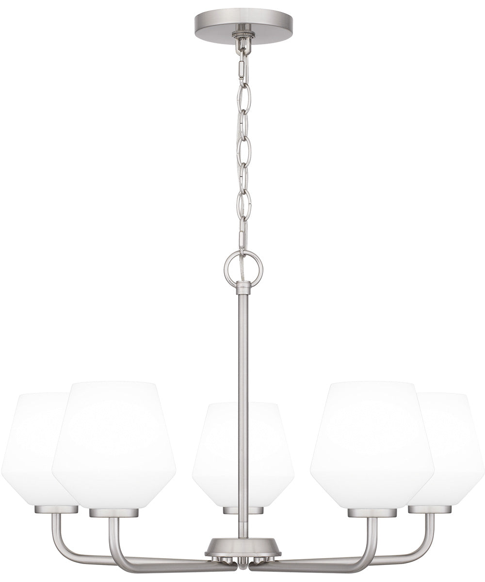 Nielson 5-light Chandelier Brushed Nickel
