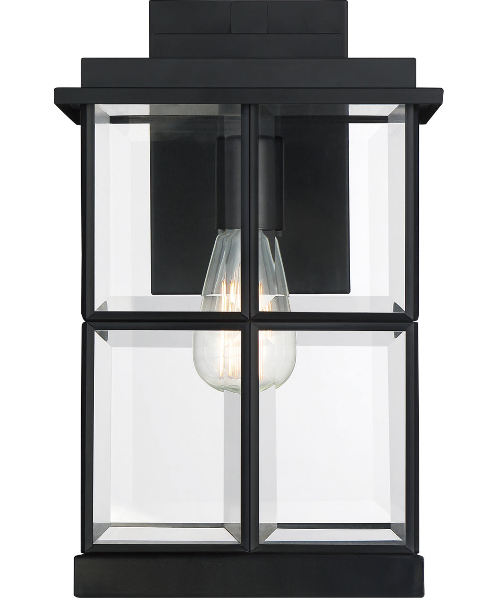 Mulligan Medium 1-light Outdoor Wall Light Matte Black