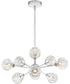 Spellbound 9-light Chandelier Polished Chrome